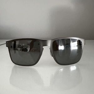 Oakley Holbrook Metal Sunglasses in Matte Gunmetal/Black
